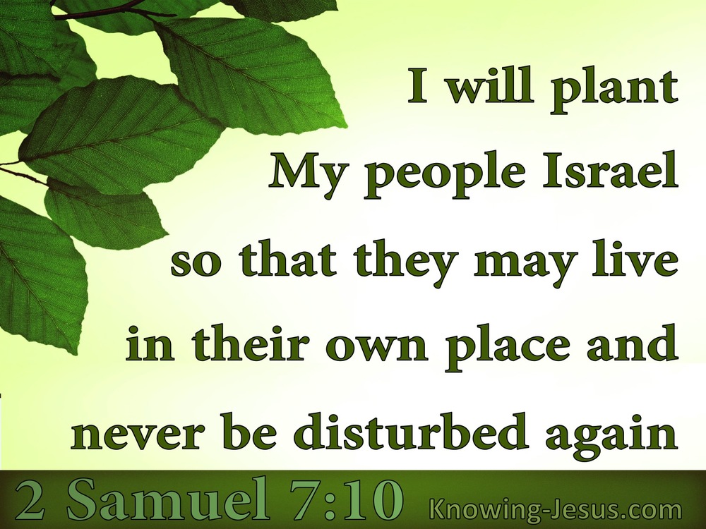 2 samuel chapter 7 verse 10